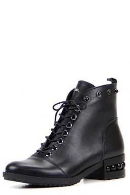 Ботинки 322.irma5.black/шерсть