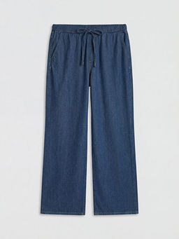 Джинсы Beli Lastikli Wideleg Kadın Jean Pantolon женские с эластичным поясом