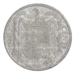 10 сентимо 1953 года Испания