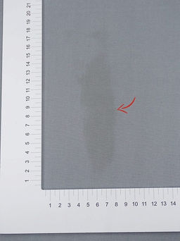 Брак(уценка) Плательный хлопок цв.Серый с мятным оттенком, ш.1.49м, хлопок-100%, 150гр/м.кв - Купава фото 5