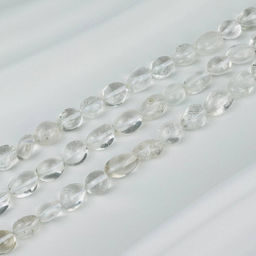 Бусины для украшений Горного Хрусталя (галтовка) 39 см