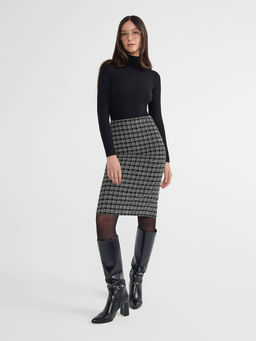 CONTE LU 2905 Юбка женская black