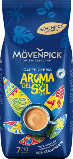 Mvenpick. Aroma Del Sol (зерновой) 1 кг. мягкая упаковка
