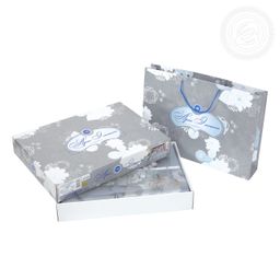 Постельное белье Джанет (тенсель) 2 сп. с Евро/Пододеяльник: 1 шт. - 210*175; Простыня: 1 шт. - 240*240; Наволочка: 2 шт. - 70*70; Наволочка: 2 шт. - 50*70; Тенсел - Арт Элегант фото 6