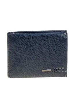 Портмоне мужское из натуральной кожи, цвет черный