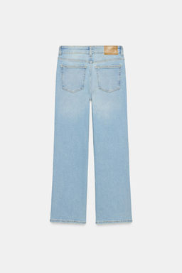 JEANS Z1975 MINI FLARE TIRO ALTO / Azul claro