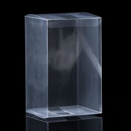 Цена за 5 шт. Складная коробка из PVC, матовая 11 х 11 х 18 см