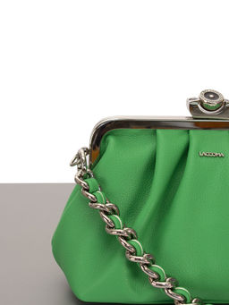 LACCOMA сумка Илария-ЛЦ802-зеленый эко кожа хлопок