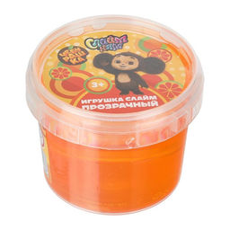 Цена за 2 шт. Слайм «Чебурашка», оранжевый