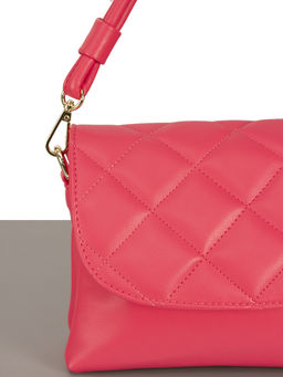 LACCOMA сумка Катрин-Ф826-арбузный эко кожа хлопок  фото 5