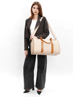 LACCOMA сумка AC89008-мишки бежевый эко кожа  фото 2