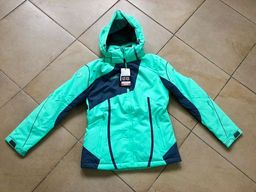 Теплая женская зимняя мембранная куртка High Experience цвет Light Green р. M (44)