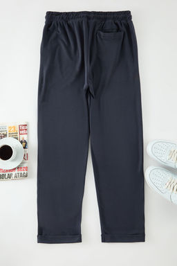 TRENDYOL MAN Premium Siyah Regular/Normal Kesim Kal?n Duble Paca Esofman Alt? TMNAW24EA00023 - Trendyolmilla фото 3