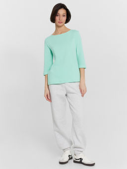 Лонгслив женский мятный мята 122650 - Mark formelle фото 3