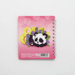 Цена за 2 шт. Блокнот детский с разделителями А7, 40 л. Панда. 8 марта