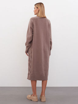 Conso/KDL 220654 - brown ash Платье женское