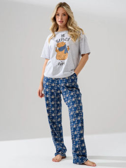 Пижама хлопковая Капибара - Оптима фото 20