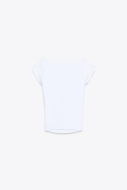BOATNECK TOP - Zara фото 12