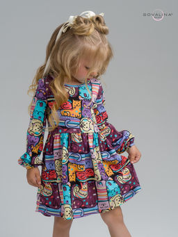 Платье Моана коты в горошек - Sovalina фото 6