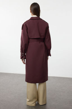 Bordo Oversize Kusakl? Trenckot TWOSS21TR0005