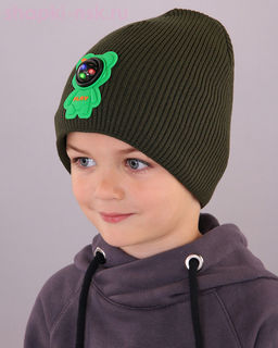 04-13-M Колпак для мальчика флис (48-50)