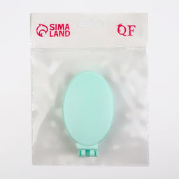 Цена за 2 шт. Расчёска массажная, складная, с зеркалом, 9.5×5.5 см, МИКС