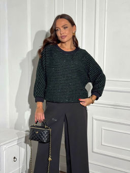 Костюм DilanaVIP 2124 зеленый/черный