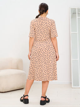 Платье MR008SS3 beige/blue - Maxroses фото 2