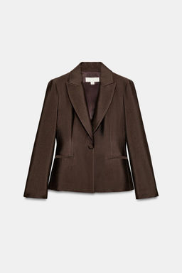 SATIN FITTED BLAZER - Zara фото 7