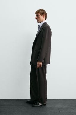 AARON LEVINE X ZARA WOOL SUIT TROUSERS фото 4