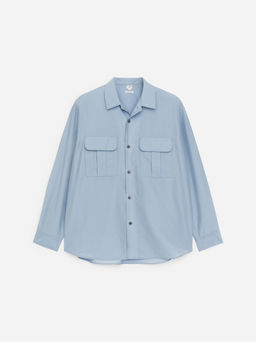 Camisa oversize en mezcla de lyocell - H&m фото 2