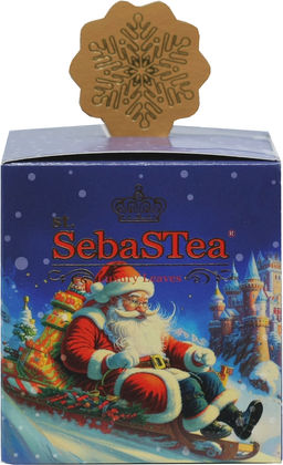 SebaSTea. Новый год. Ассорти-мини. Санта с подарками карт.упаковка, 15 пак.