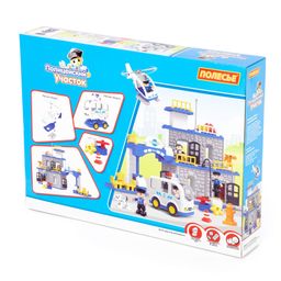 Конструктор Макси - Полицейский участок (94 элемента) (в коробке) - Полесье фото 2