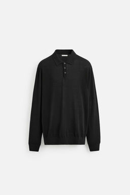 KNIT COTTON - SILK POLO SHIRT - Zara фото 23