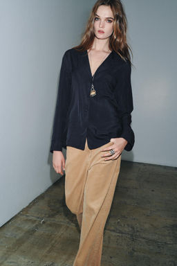 FLUID SHIRT WITH POCKET ZW COLLECTION