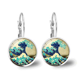 Серьги с английским замком арт. 13 1767 (id 267511)