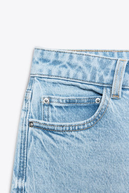 Z.01 MOM FIT COMFORT HIGH-WAIST JEANS - Zara фото 3
