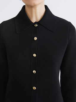 G?mlek Yaka Kad?n Triko H?rka