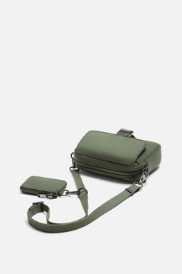 NYLON CROSSBODY BAG - Zara фото 16