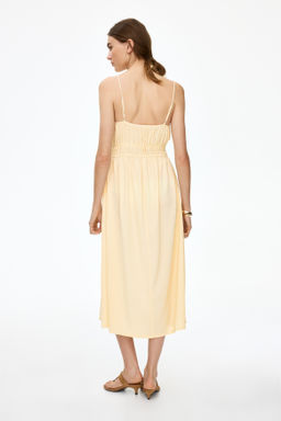 Vestido de punto efecto arrugado - H&m фото 10