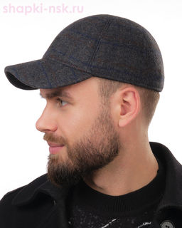 061-34 Бейсболка мужская флис (56-62)