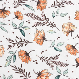 Полотенце Доляна Oleander 35х60 см, 100% хлопок, рогожка 164 г/м2  фото 3