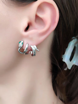 Серьги ЗМЕЙКА - Vel vett фото 6