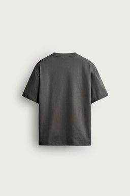 CAMISETA HEAVYWEIGHT B?SICA /03 / Antracita oscuro - Zara фото 9