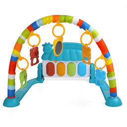 Коврик развивающий "Праздник у зверят" в коробке