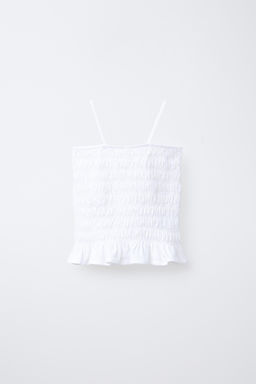 ELASTIC TRIM T-SHIRT