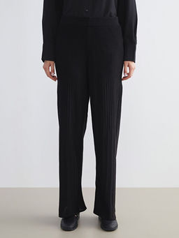 Beli Lastikli Kad?n Triko Pantolon