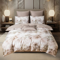 Комплект постельного белья Сатин Премиум на резинке CPAR053 180*200*30;160*200*30;140*200*30 Евро 4 Наволочки