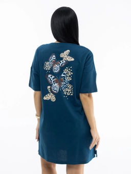 Туника женская, цвет зеленый