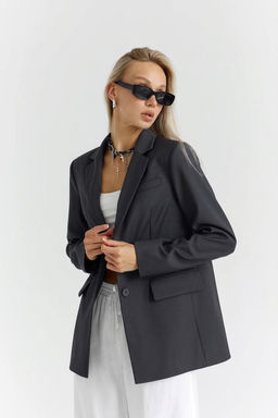Пиджак женский 2037 (серый)